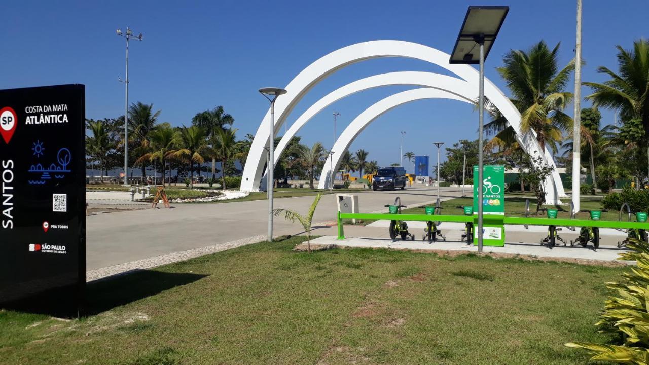 A Beira-Mar Com Duas Garagens Leilighet Santos  Eksteriør bilde